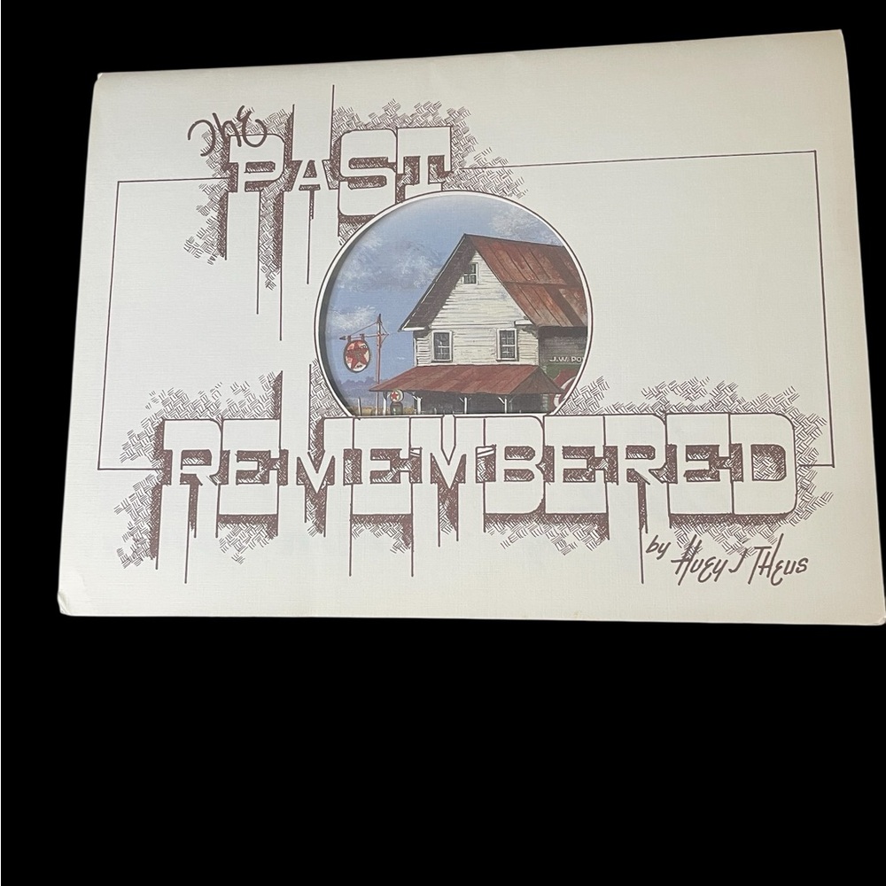 Past Remembered Home Art Prints set of 4 Henry J Theus